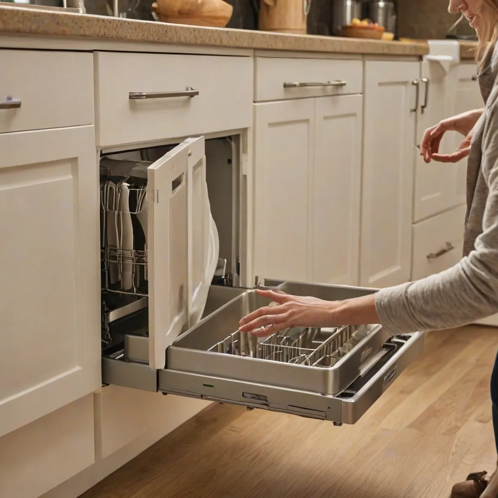 Jak bezpiecznie wyciągnąć zmywarkę z zabudowy?